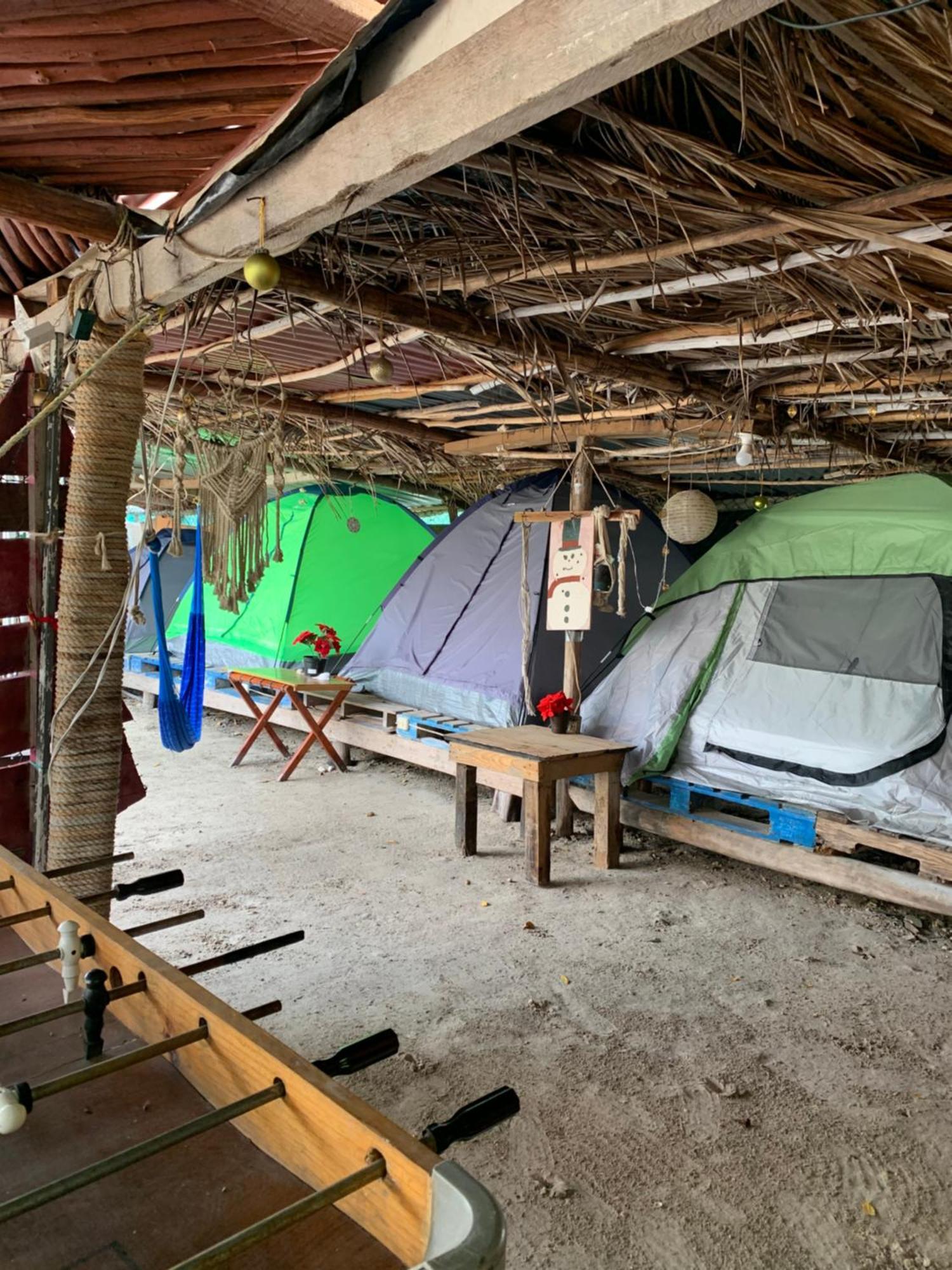 Casa De Los Santos Camping Y Eco Cabanas Isla Holbox Exterior photo